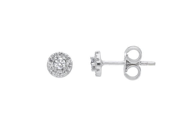 Orecchini Gazzola Donna Magic Collection in Oro bianco Diamante 0.10 Ct 230742 - 230742